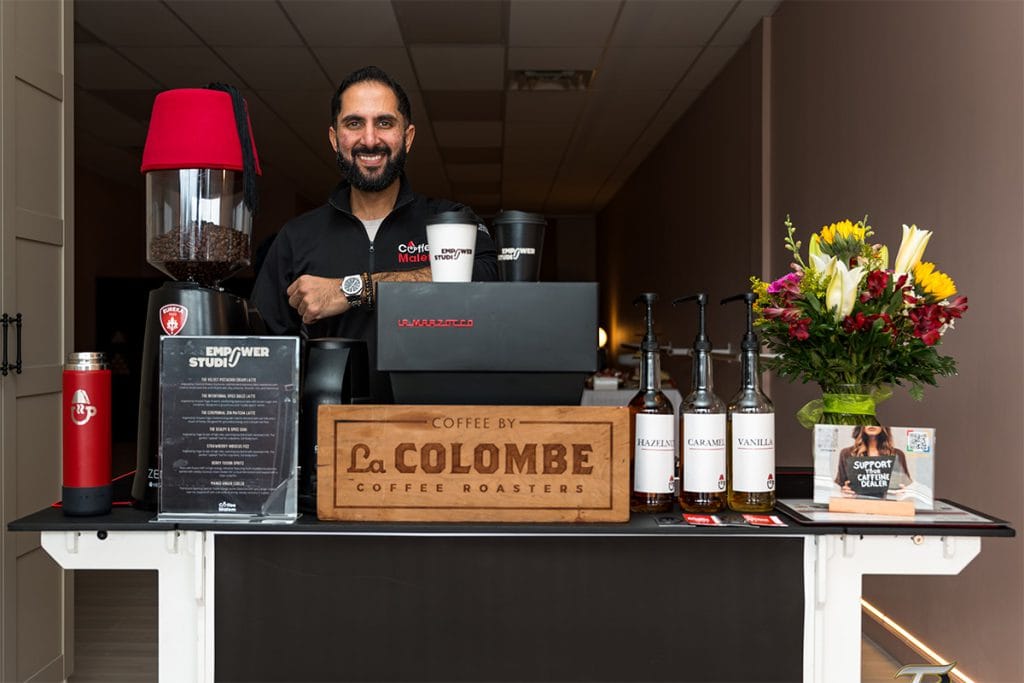Amro Fadel, founder of Coffee Malem