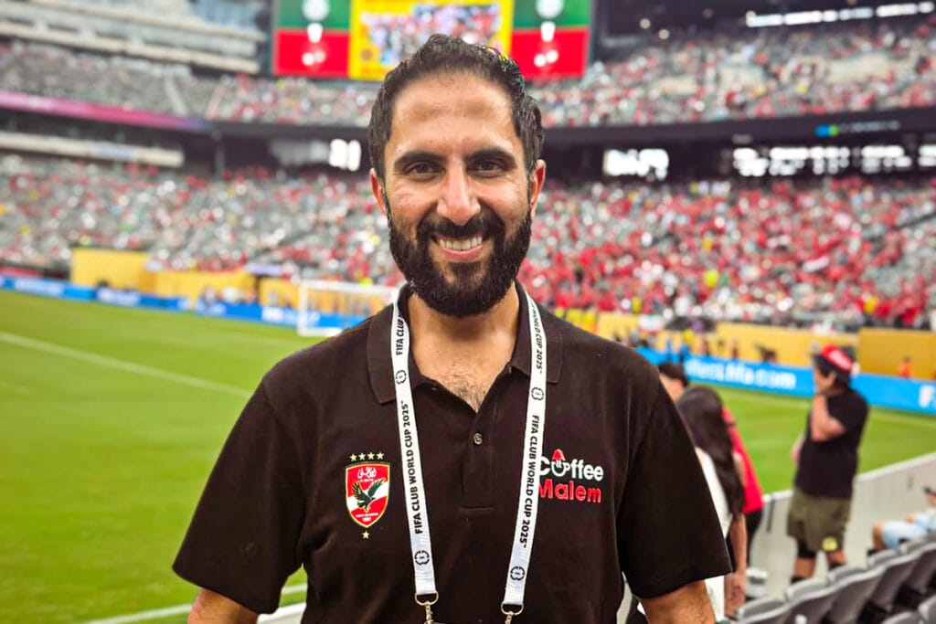 Amro Fadel of Coffee Malem at MetLife Stadium during Al Ahly SC’s 2025 FIFA Club World Cup campaign